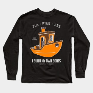 I build my own boats Long Sleeve T-Shirt